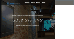 Desktop Screenshot of goldsystems.com