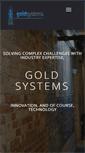 Mobile Screenshot of goldsystems.com